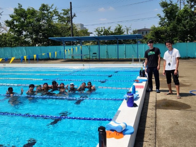 春日井市立東部中学校 | 学校日記 | 8月3日地域クラブ活動 水泳 春日井市立東部中学校 | 学校日記 | 8月3日地域クラブ活動 水泳