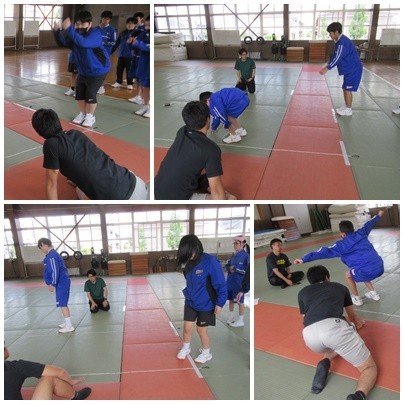 体育の様子