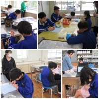 家庭科の様子