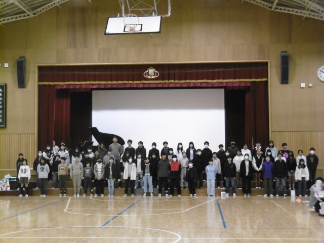 6年生から歌のプレゼント