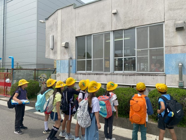 坂下保育園　先生と再会