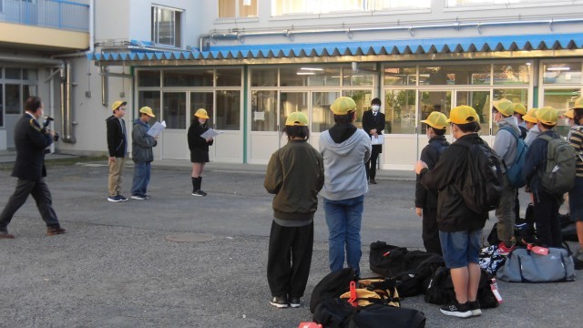 出発式の様子１