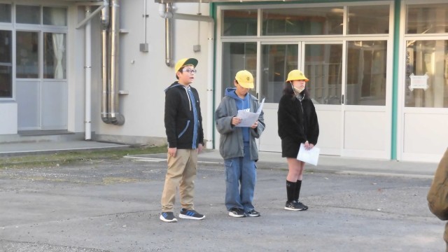 出発式の様子２