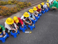チューリップの球根を植えたよ♪