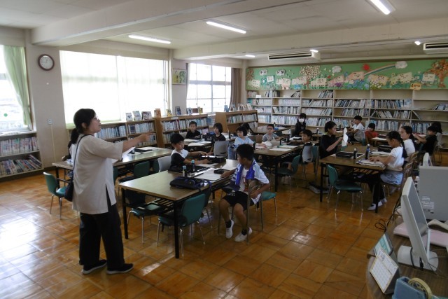 席上揮毫大会校内予選会①