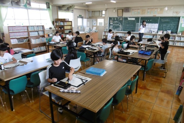 席上揮毫大会校内予選会③